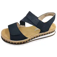 Rieker Riemchensandalen Damen Blau 40