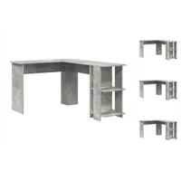 VidaXL Moderner Grauer Betontisch Beton grau Spanplatte Mittel