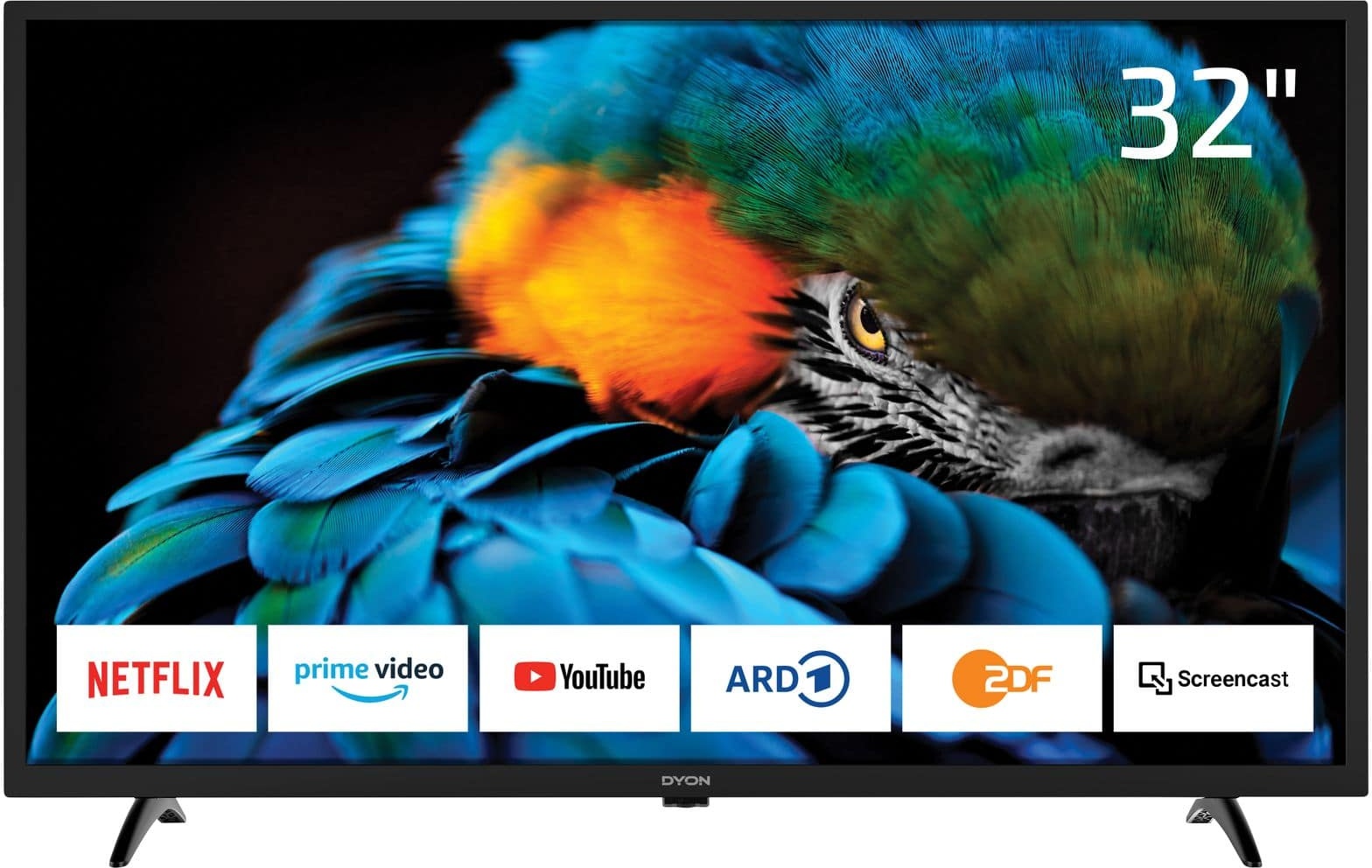 DYON LED-TV Smart 32 XT, 80 cm (32"), HD, Wlan, EEK F