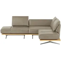 KOINOR Ecksofa  Phoenix ¦ grau ¦ Maße (cm): B: 253 H: 87 T: 209