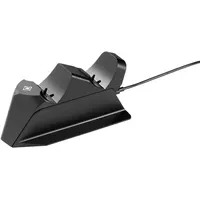 deltaco Dual Charging Dock Controller Schwarz PlayStation 5