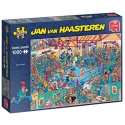 Jumbo Spiele Puzzle Jumbo Spiele Jan van Haasteren Boxing Match Puzzle, 1000 Puzzleteile bunt