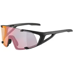 Alpina Hawkeye QV Black Matt Fahrradbrille Sportbrille