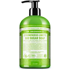 Dr. Bronner’s Bio Sugar Soap Zitronengras-Limette 355 ml