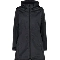 CMP Woman Coat Fix Hood titanio mel-nero (11TP) 34