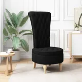 Schlafsessel Schwarz 56,5 X 70 X 110 Cm Stoff