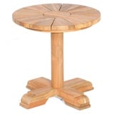 SonnenPartner Beistell-Tisch Solis 50 cm rund Old Teak natur SonnenPartner