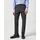 Wrangler 5-Pocket-Hose "GREENSBORO", Herren, Gr. 38, Länge 34, grau (charcoal), Web, Obermaterial: 59% Baumwolle, 26% Polyester, 14% Viskose, 1% Elasthan, regular fit lang, Hosen 5-Pocket-Hose, mit Reißverschluss