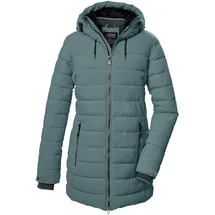 KILLTEC Damen Steppparka/Parka mit Kapuze KOW 55 WMN QLTD PRK, Größe 42, in Grau blaugrau,
