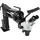 Vevor Zoom Trinokulares Stereomikroskop WF10X 20mm Binokulares Stereo Säulenständer für Jewelry Tools (3.5X-90X) Mikroskop, Silbe, 1 Count (Pack of 1) Multi-Directional Microscope