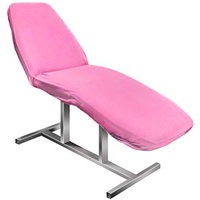 Activeshop Frottee Spannbezug für alle gängigen Kosmetikliegen Massageligen Massagebank Klappbar Massagestuhl Pink messung 60 x 190 cm extra-pflegeleicht