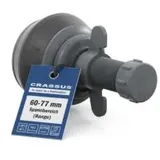 Crassus Schnellverschlussstopfen CSV 70 CRA18638 60-77 mm, Länge 100 mm, EPDM/PVC