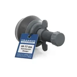 Crassus Schnellverschlussstopfen CSV 70 CRA18638 60-77 mm, Länge 100 mm, EPDM/PVC