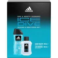 adidas Ice Dive Geschenkset mit Eau de Toilette 100 ml und Duschgel 250 ml