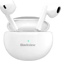 Blackview AirBuds 6 Kopfhörer, True Wireless Stereo (TWS) im Ohr Anrufe/Musik USB Typ-C Bluetooth Weiß