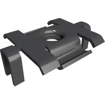 HSI Terra Befestigungsclip für Terrasse inkl. Schrauben Edelstahl schwarz - 250 Stück