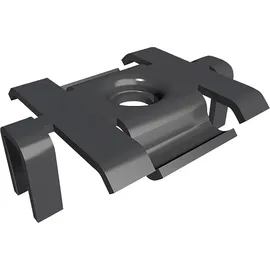 HSI Terra Befestigungsclip für Terrasse inkl. Schrauben Edelstahl schwarz - 250 Stück