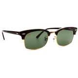 Ray Ban Clubmaster Square RB3916 130431 52-20 polished mock tortoise/green