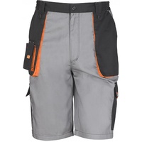 Result Work-Guard Lite Shorts - grey;black;orange - XXL