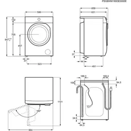 AEG LR7D70490 Waschmaschine (9 kg, 1400 U/min)