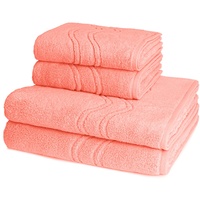 Ross Cashmere feeling Handtuch-Set (4-teilig) Handtücher 4 ct Nude
