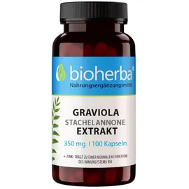 BIOHERBA R Graviola Stachelannone Extrakt Kapseln 100 St.