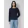 s.Oliver Feinstrickpullover mit Rollkanten Blau S