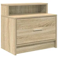 VidaXL Nachttisch mit Schublade Sonoma-Eiche 51x31x47 cm