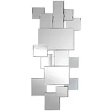 vente-unique Wandspiegel AROL 120 x 53 cm Silber