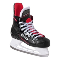 Bauer Herren NSX Schlittschuhe, Schwarz-Rot, 48