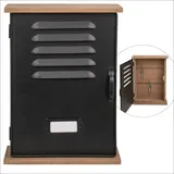 Holz-Metall-Schlüsselkasten