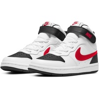 Nike Sneaker NIKE SPORTSWEAR "COURT BOROUGH MID 2 (PS)" Gr. 29,5, rot (weiß, rot) Schuhe Basketballschuhe Design auf den Spuren des Air Force 1
