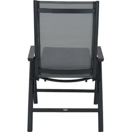 Siena Garden Tauro Klappliege 182 x 69 x 113 cm Grau