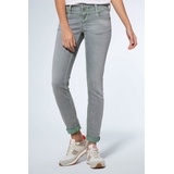 SOCCX Slim-fit-Jeans, Gr. 26 - Länge 32, grau, , 65635523-26 Länge 32