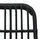 vidaXL Bistro-Set 3-tlg. Schwarz