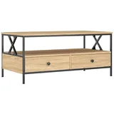 vidaXL Couchtisch Sonoma-Eiche 100x51x45 cm Holzwerkstoff