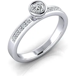 Verlobungsring VR30 585er Weiflgold - 8281