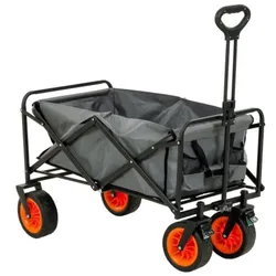 Outdoor-Bollerwagen mit 4 Räder - Platzsparend klappbar & vielseitig