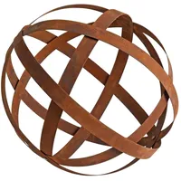 Estexo Dekokugel Gartenkugel 40 cm Braun