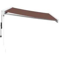 vidaXL Markise Automatisch 300 x 250 cm braun