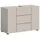 xonox.home Waschbeckenunterschrank Vira 82 x 56 x 34 cm Kaschmir/Schwarz