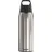 Sigg Edelstahl Trinkflasche Silber 1 l