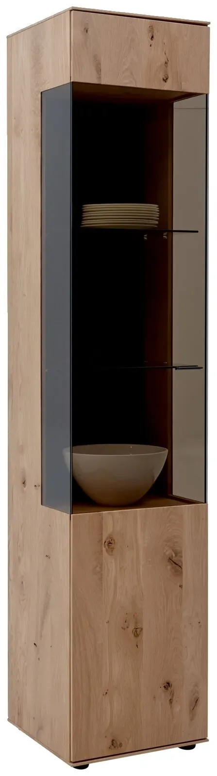 Valnatura Vitrine (links) LAVIA - B/H/T ca. 43,00x205,00x44,00