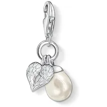 Thomas Sabo Flügel mit Perle Silber 0779-082-14