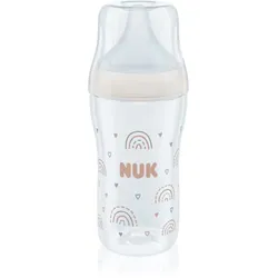 NUK Perfect Match Flasche mit Temperaturkontrolle White 260 ml