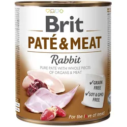 BRIT PATE & MEAT RABBIT 800g