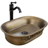 REA Wilma Rustic Aufsatzwaschbecken 38 x 55 cm