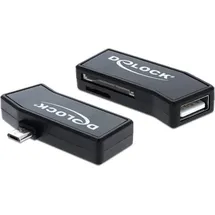 DeLock Micro USB OTG Card Reader + 1 x USB Port