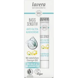lavera BASIS SENSITIV Anti-Falten Augencreme Q10