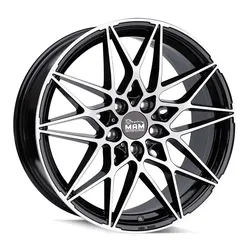 MAM Wheels B2 Black Front Polish 8.5x20 ET 35 5/120 Alufelge Schwarz